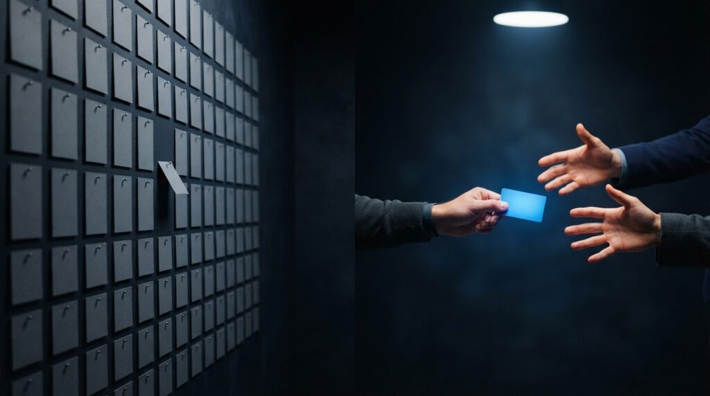 Flippa vs a broker: one listing lost on a public wall against one placed directly with buyers